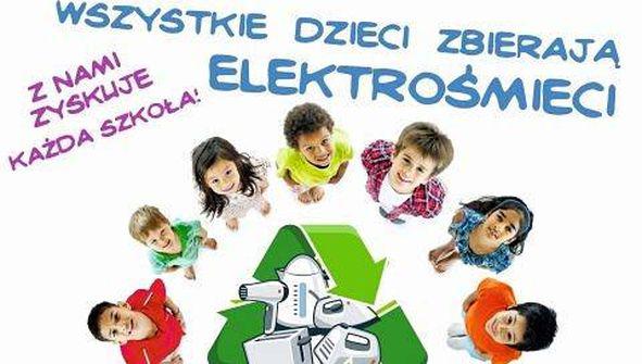 Znalezione obrazy dla zapytania "Wszystkie dzieci zbierajÄ elektrosmieci".